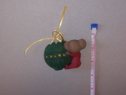 Mouse & Ball Ornament