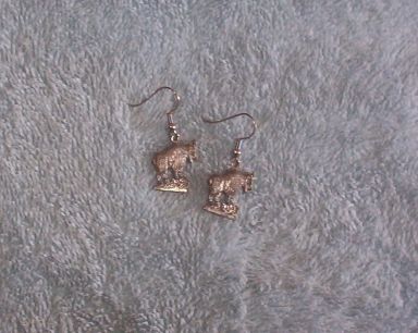 Mountain Goat Earrings